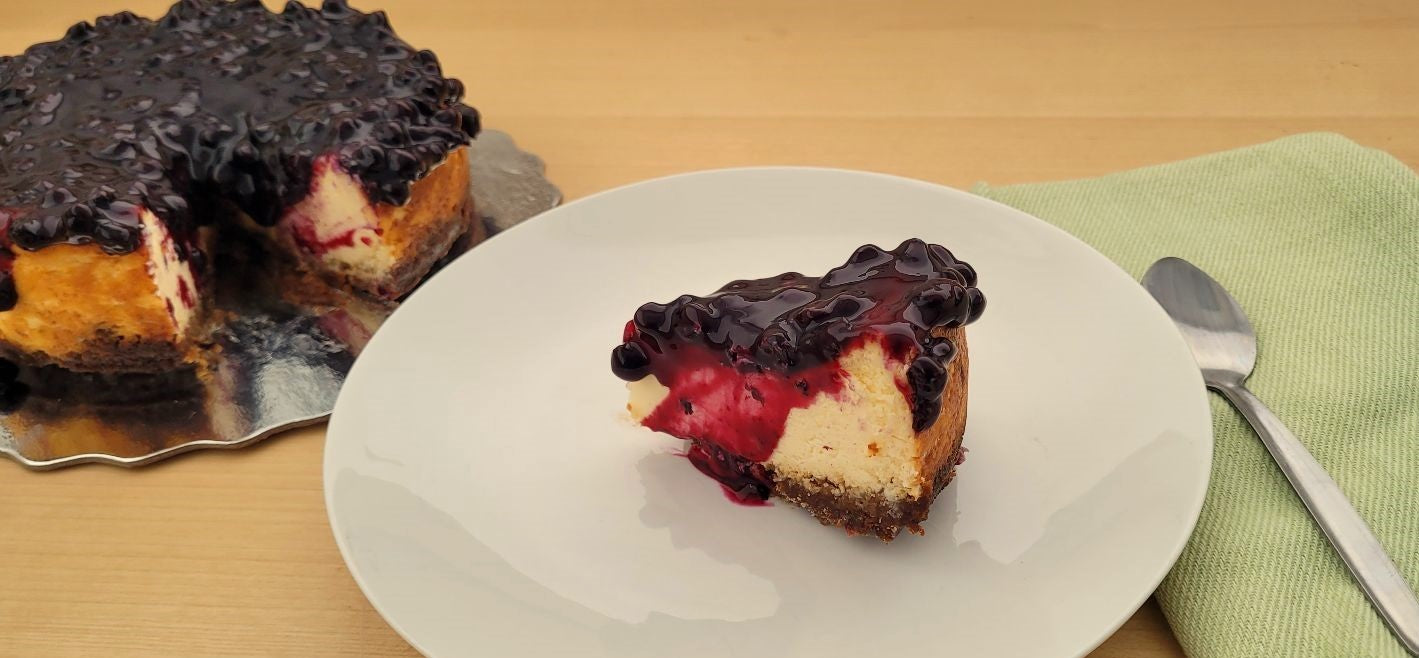 Wild Blueberry Cheesecake