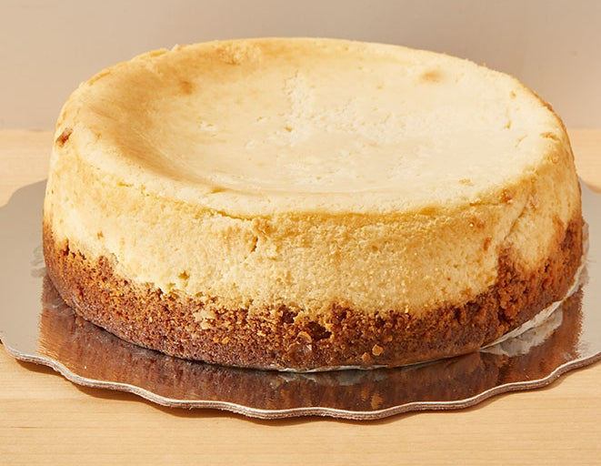 New York Style Plain Cheesecake