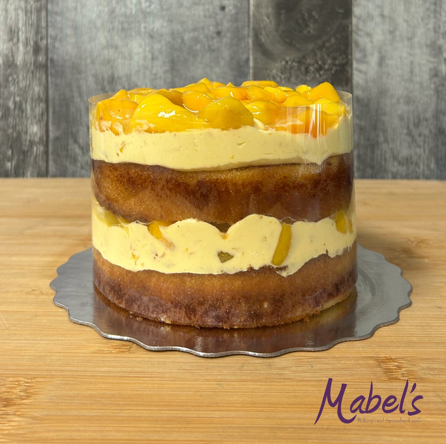Mango Mousse Cake