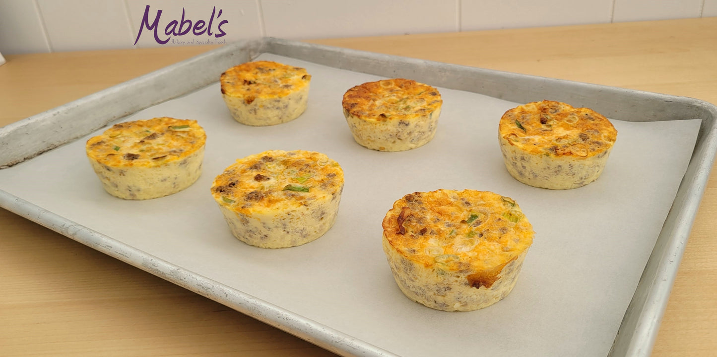 Bulk Frozen Sausage Cheddar Egg Cups