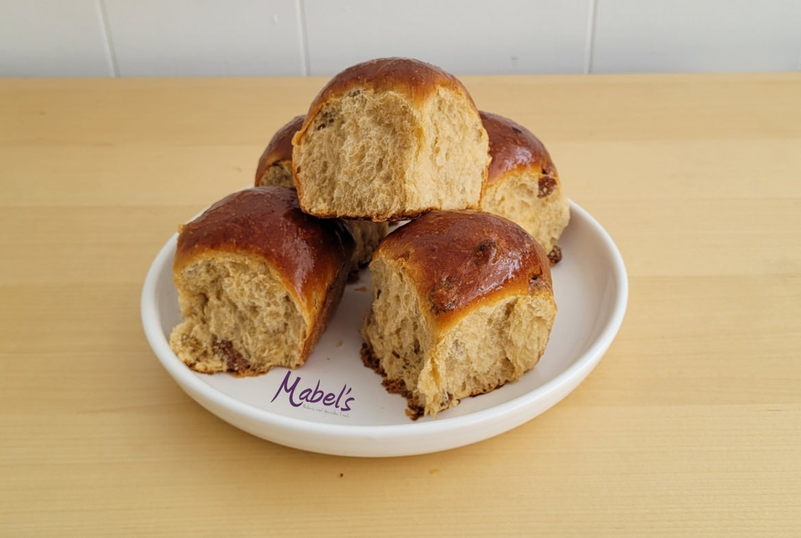 Challah Pull-Apart Cinnamon Raisin Buns