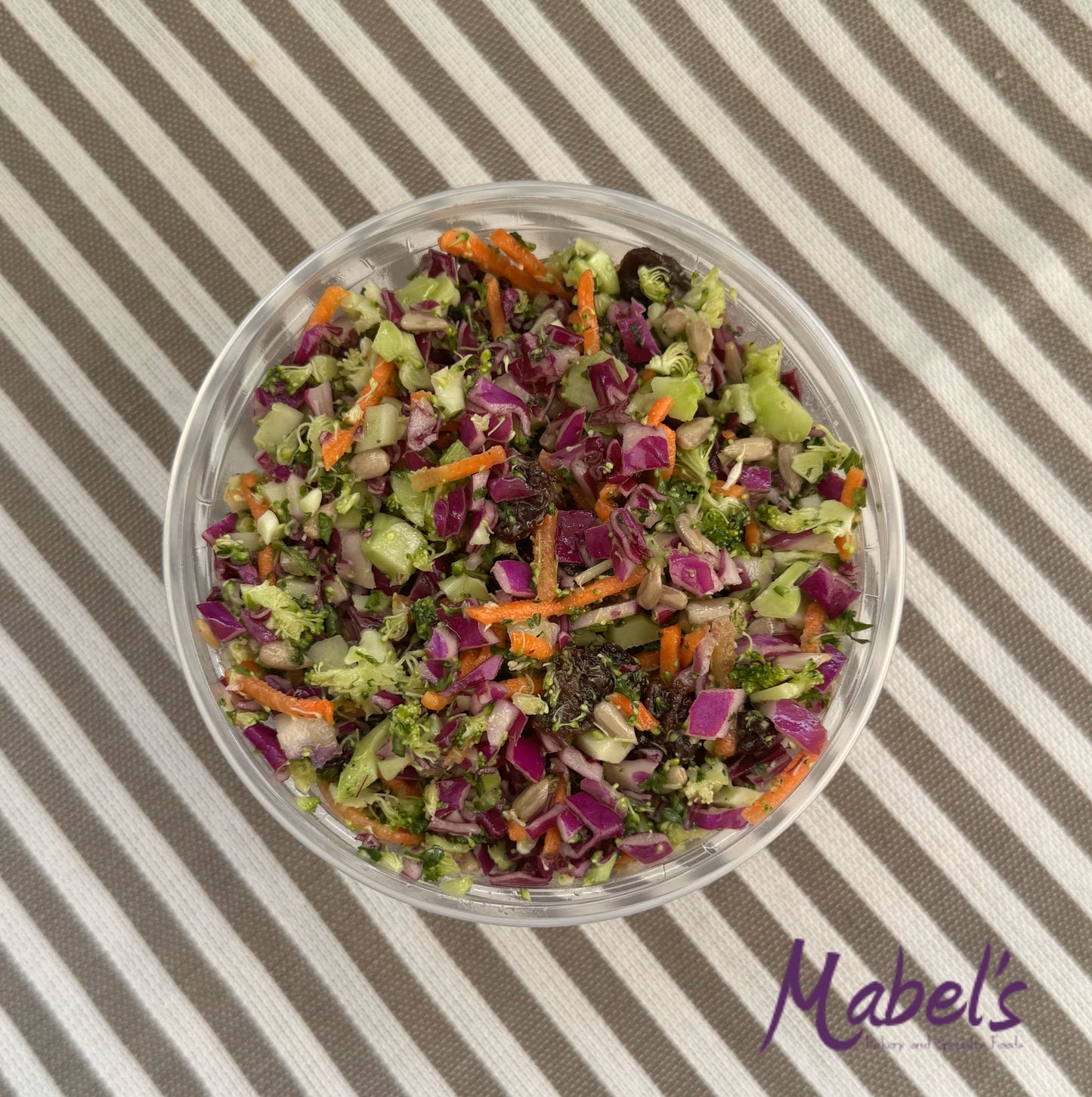 Honey Citrus Broccoli & Cabbage Slaw