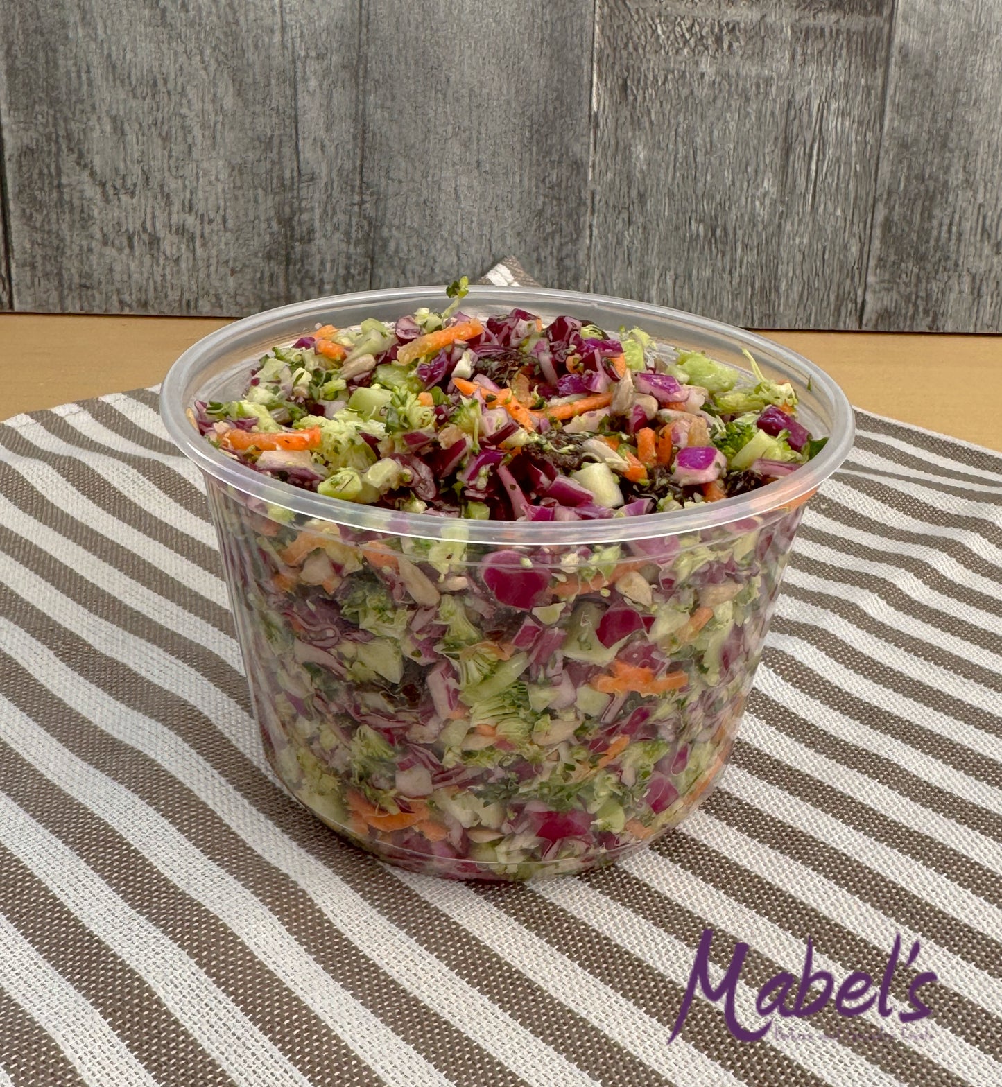 Honey Citrus Broccoli & Cabbage Slaw