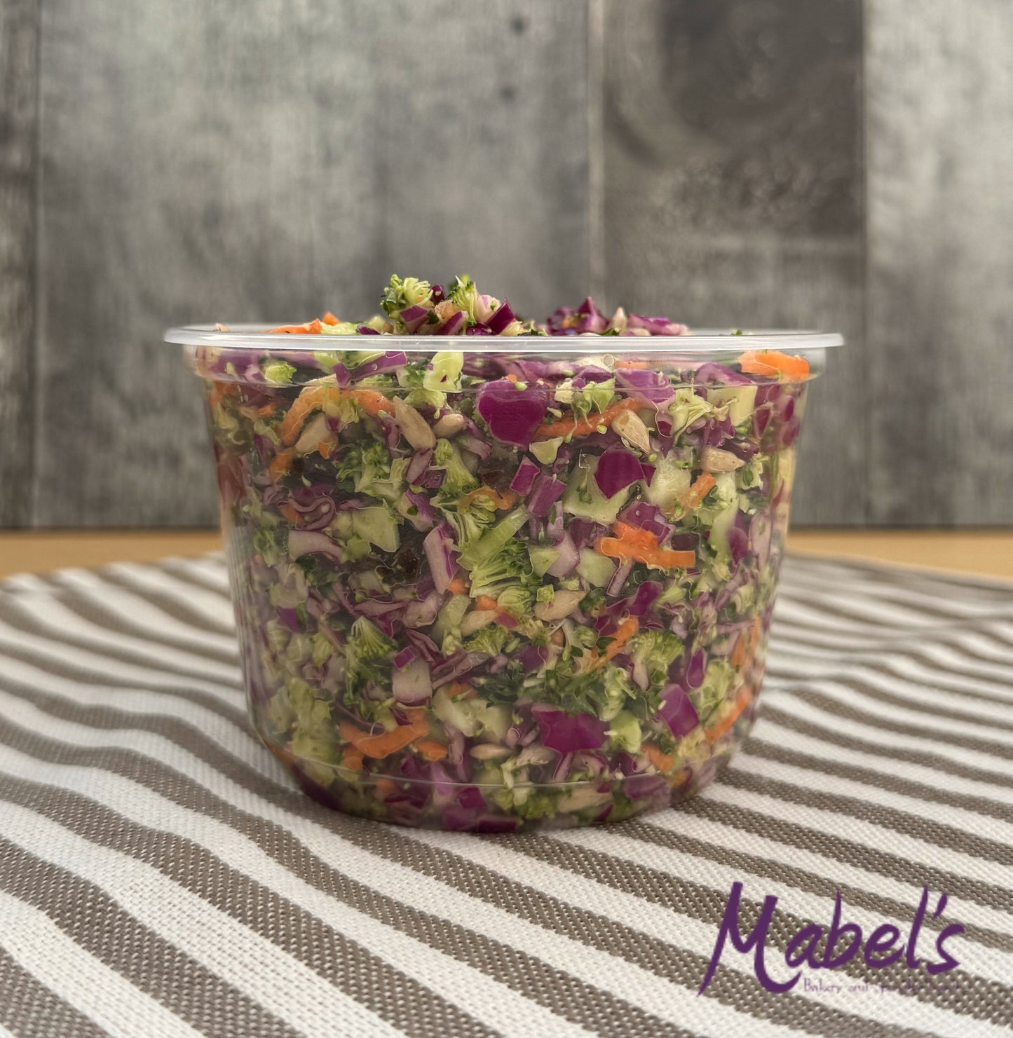 Honey Citrus Broccoli & Cabbage Slaw