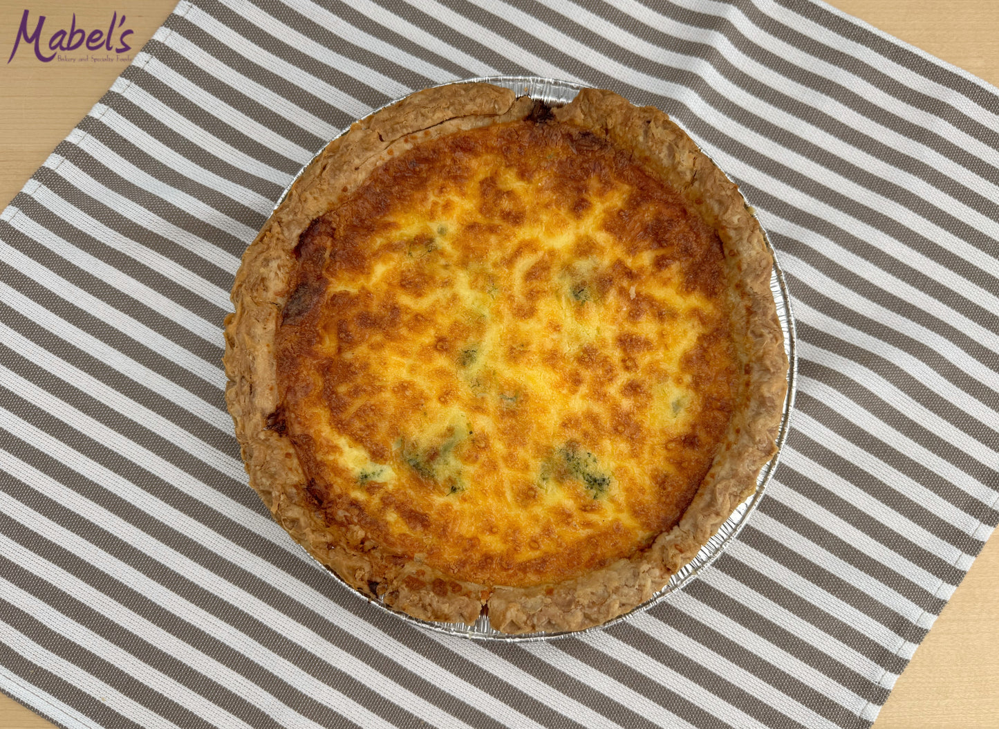 Quiche, Broccoli & Cheddar