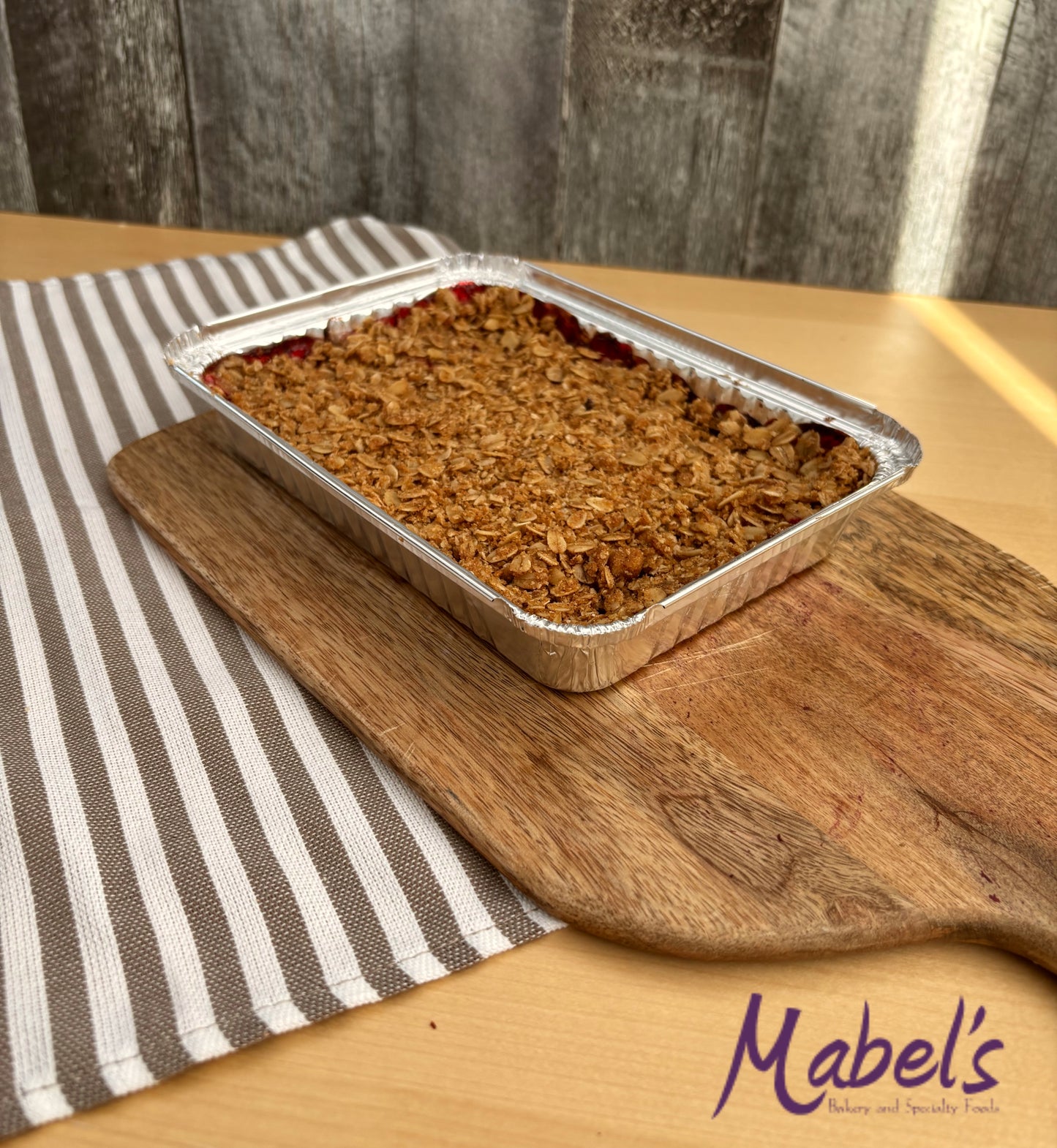 Red Berry Crumble