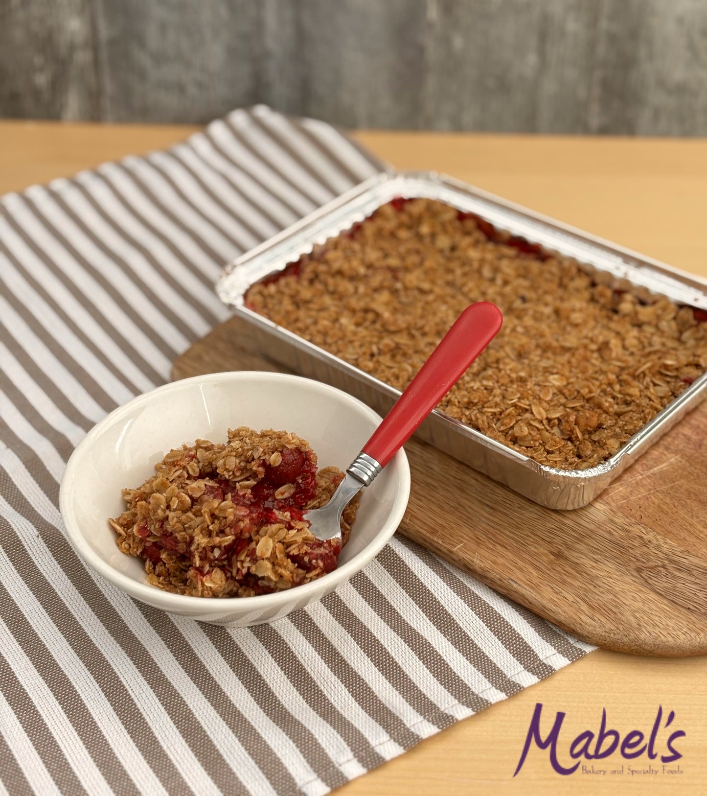 Red Berry Crumble