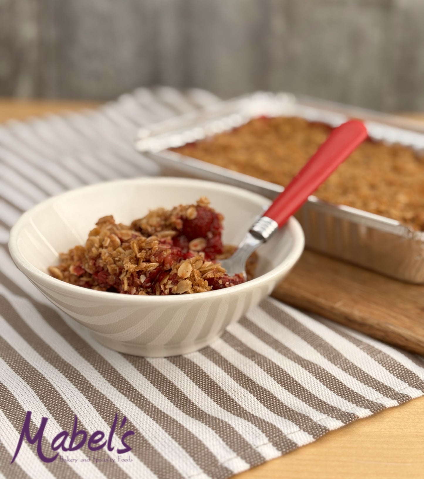 Red Berry Crumble