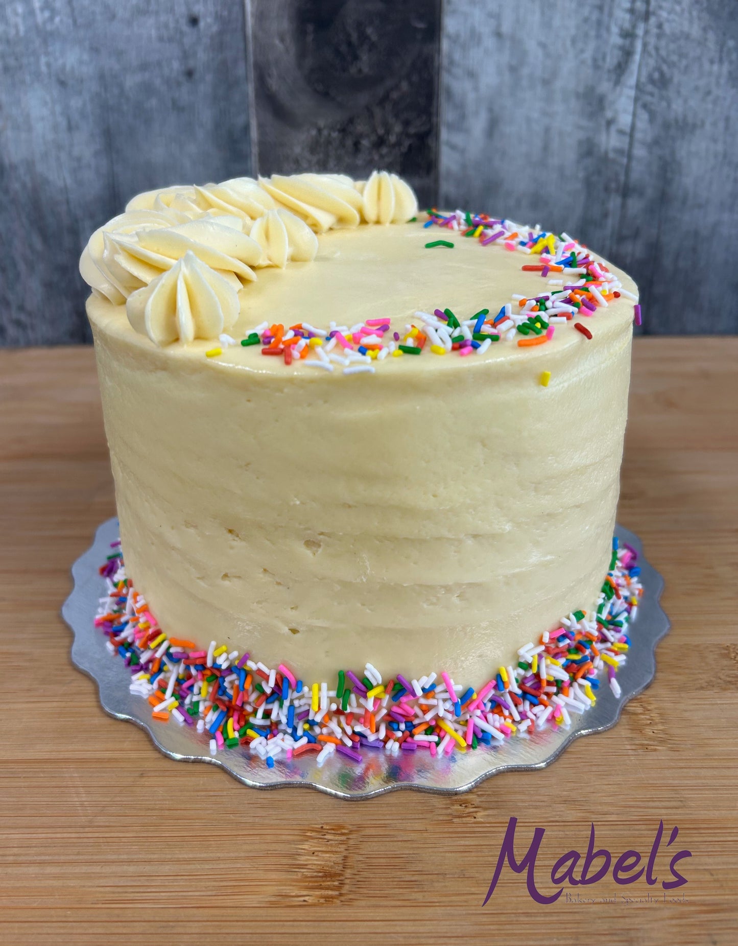 Chocolate Cake with Vanilla French Buttercream