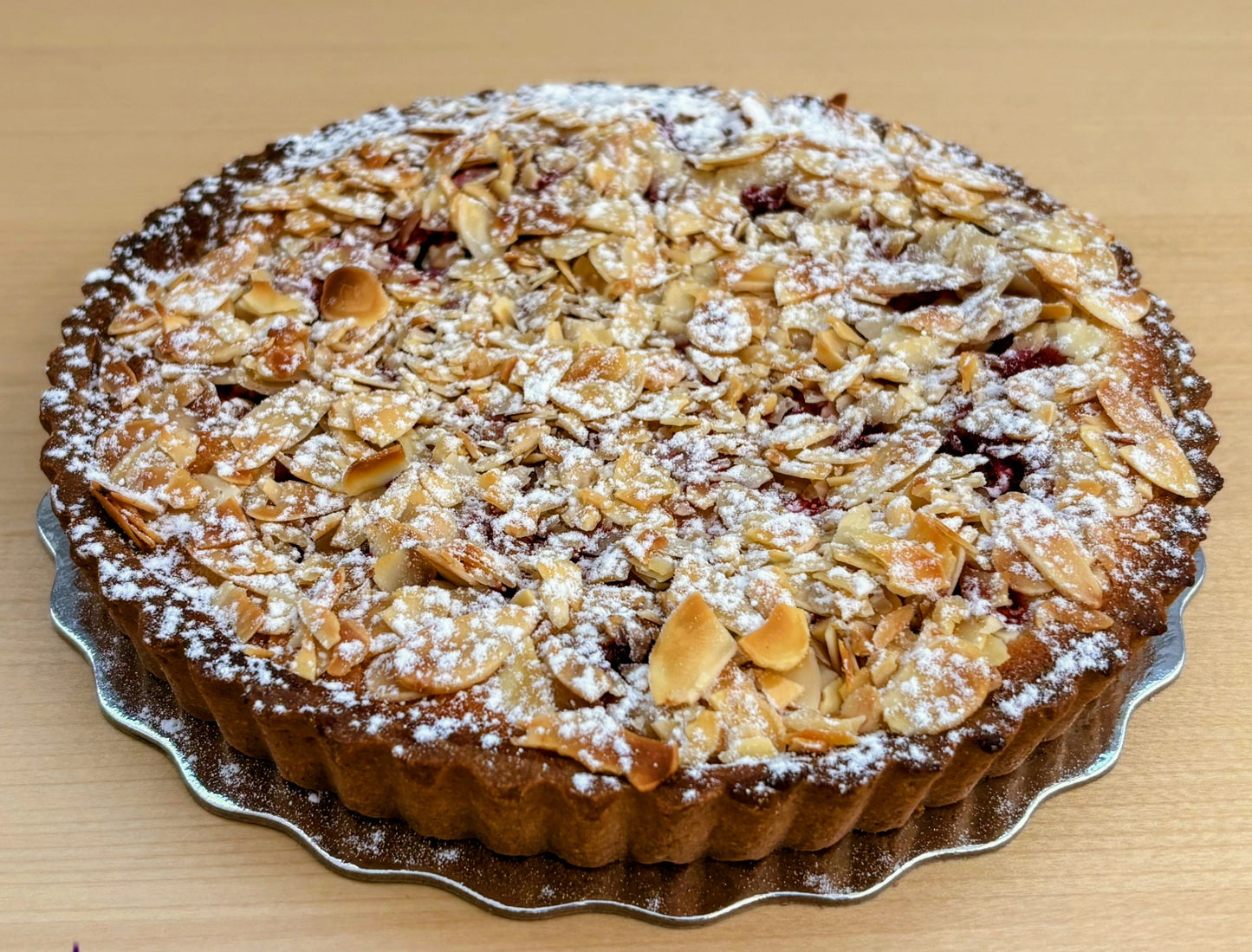 Raspberry Almond Frangipane Tart