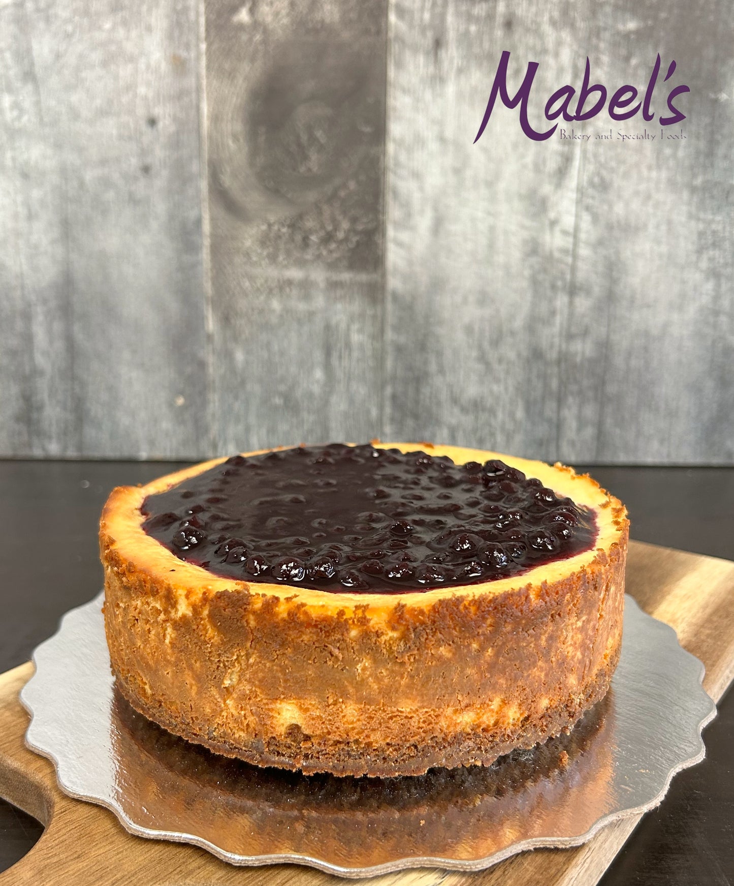 Wild Blueberry Cheesecake