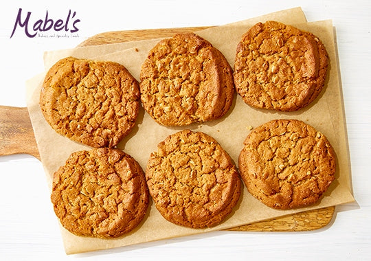 Baked Salted Peanut Butter Oat Cookies