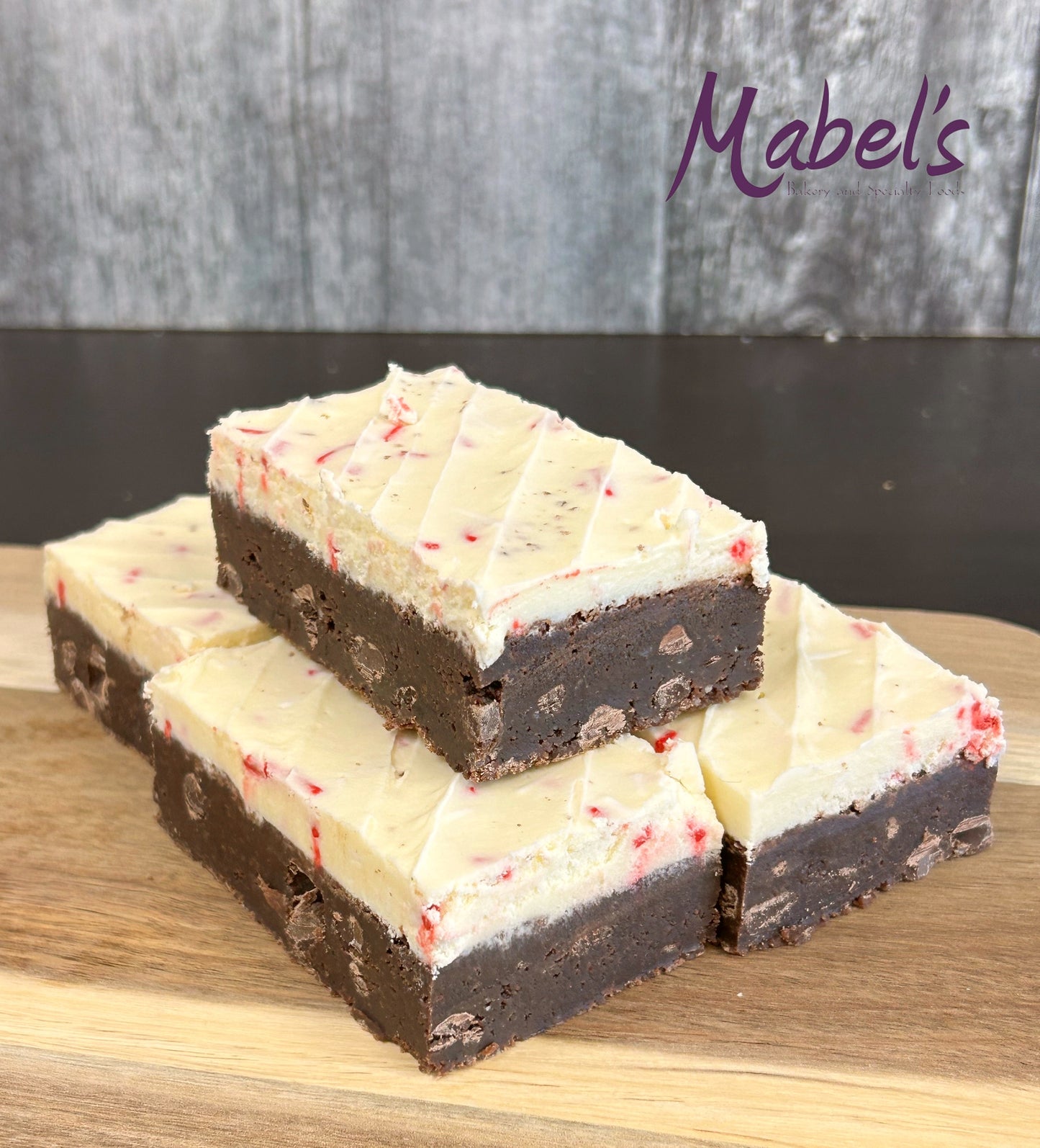 Mint Candy Cane Brownie