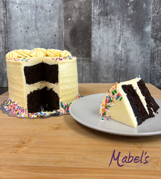 Chocolate Cake with Vanilla French Buttercream